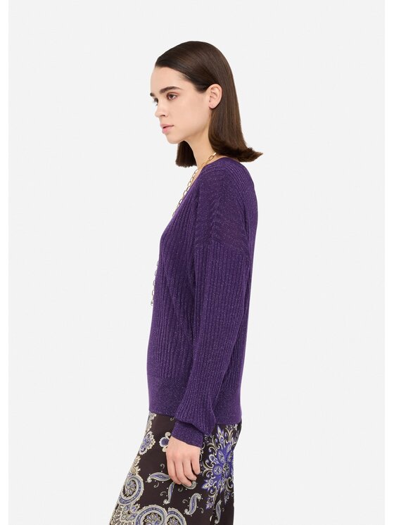 Liu Jo Liu Jo Maglione MF5390MS46JA4369 Viola Regular Fit