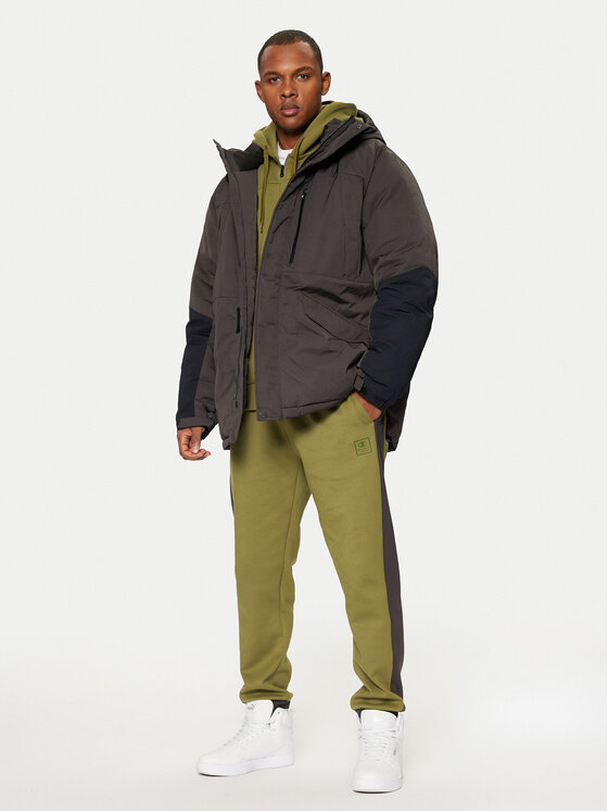 Champion Champion Zimní bunda 220355 Černá Regular Fit