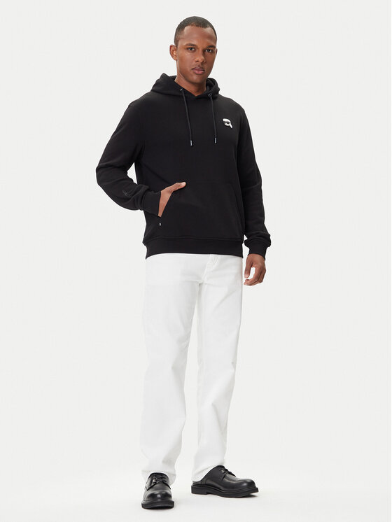 KARL LAGERFELD KARL LAGERFELD Bluză 705711 500900 Negru Regular Fit