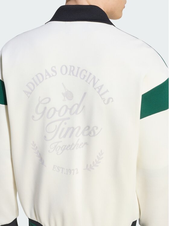adidas adidas Bluza 168508 Biały Loose Fit