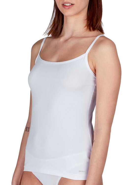 Skiny Skiny Komplet 2 t-shirtów 85720 Biały Slim Fit