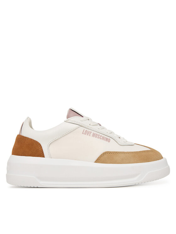 LOVE MOSCHINO Sneakers JA15215G1PINH10C Alb