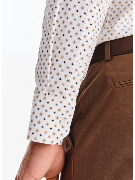 Pako Lorente Pako Lorente Koszula P25WF-1X-057 Biały Slim Fit
