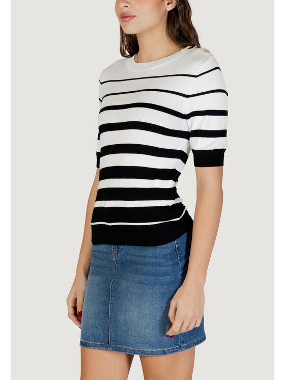 Morgan De Toi Morgan De Toi Maglione 261-MLOL Bianco Casual Fit