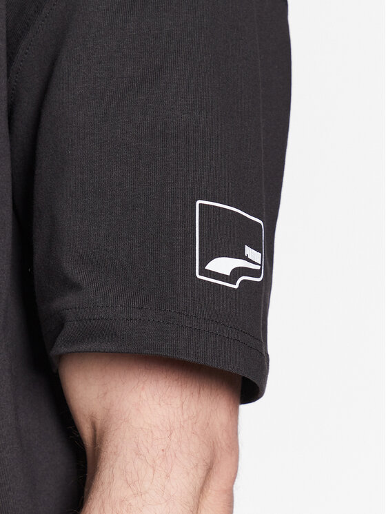 Puma Puma Тишърт Uptown Stick To It 539158 Черен Regular Fit