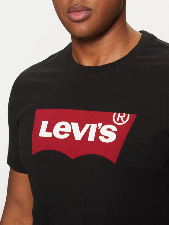 Levi's® Levi's® Tricou Housemark Tee 17783-0137 Negru Regular Fit