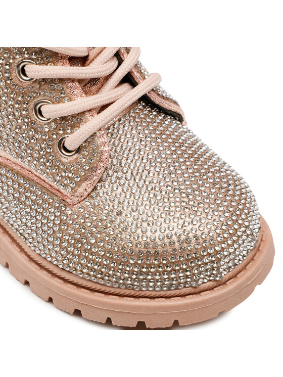 Nelli Blu Nelli Blu Schnürstiefeletten CM211112-37 Rosa