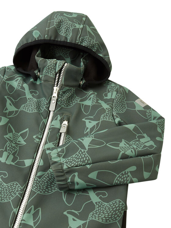Reima Reima Softshell kezeslábas Nurmes 5100007C Zöld Regular Fit