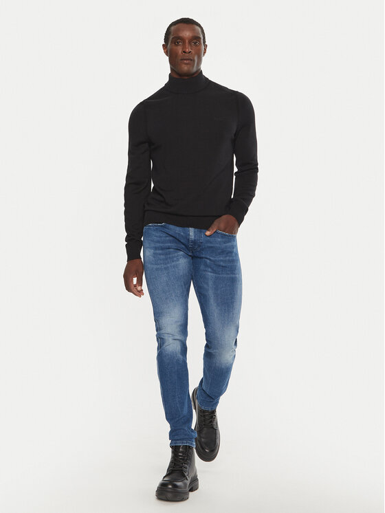 BOSS Boss Golf Avac_M 50501761 Črna Slim Fit