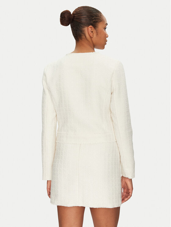 Morgan Morgan Marynarka 251-VOYA Écru Slim Fit