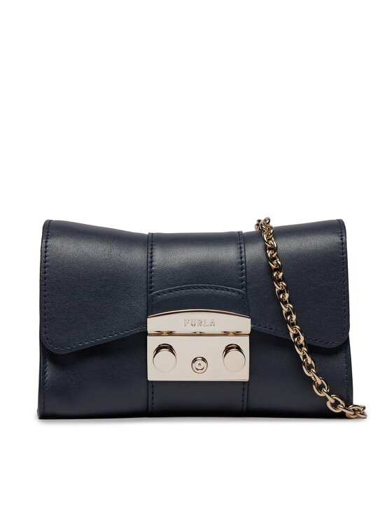 Furla Ročna Torba Metropolis Mini Crossbody Remi WB00930-BX1709-2676S-9076 Mornarsko Modra