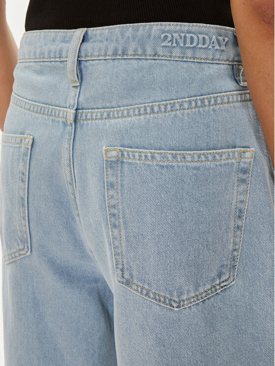2NDDAY 2NDDAY Джинси Foss TT 2244762903 Голубий Wide Leg