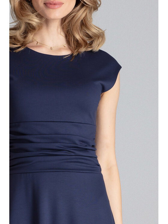 FIGL FIGL Vestito da giorno M660 Blu scuro Regular Fit