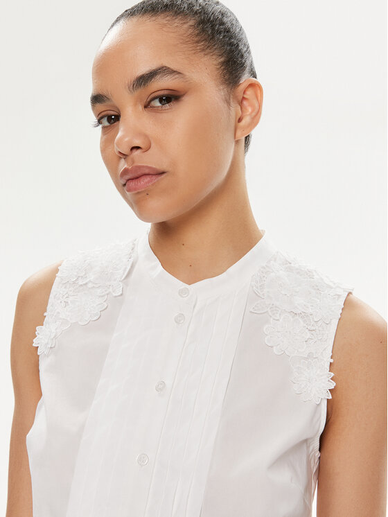 TWINSET TWINSET Блуза 241TT2284 Бял Regular Fit