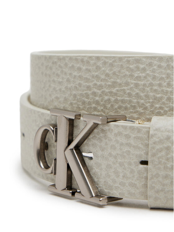 Calvin Klein Jeans Calvin Klein Jeans Ženski remen Monogram Placque Buckle 25Mm LV04K7003G Bijela