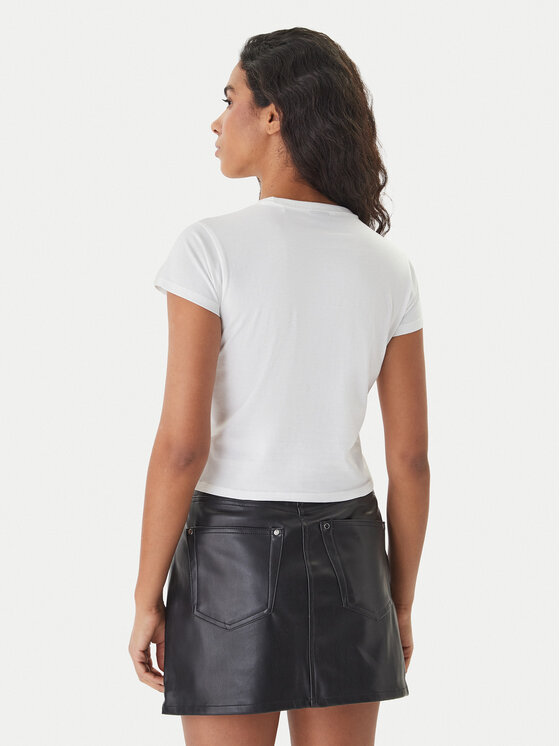 HUGO HUGO T-särk Dichroma_B 50560769 Valge Slim Fit