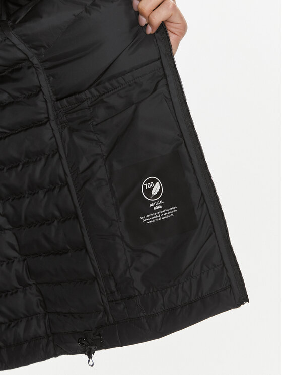 Jack Wolfskin Jack Wolfskin Μπουφάν πουπουλένιο Tundra Down Hoody 1206642 Μαύρο Slim Fit