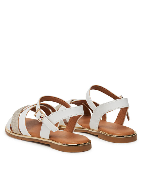 Tommy Hilfiger Tommy Hilfiger Sandały T3A2-33779-0273X M Biały