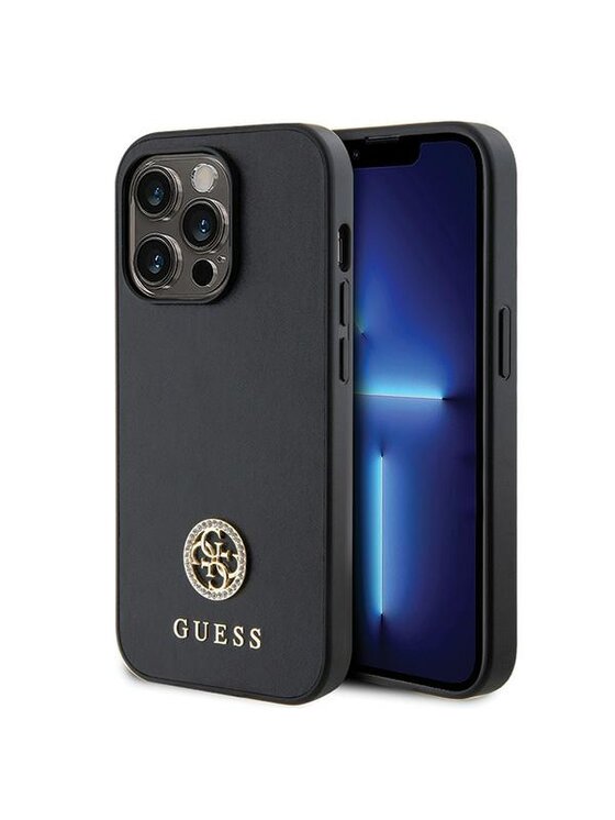 Etui na telefon Guess, Czarne, iPhone 13 Pro Max