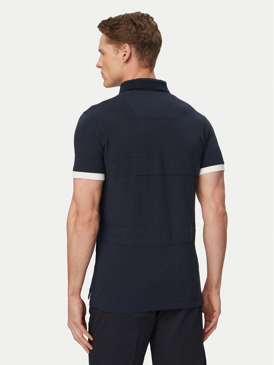 Aeronautica Militare Aeronautica Militare Polokošeľa 261PO1916UP00191 Tmavomodrá Regular Fit