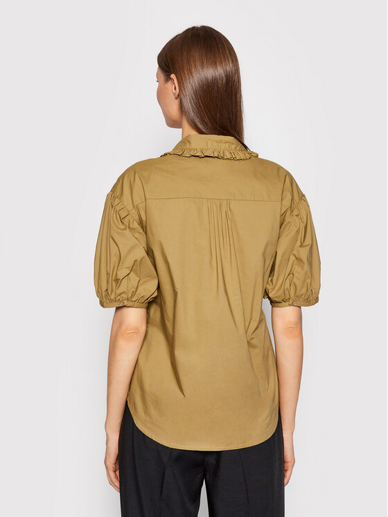 Herskind Herskind Koszula Irie 4256610 Brązowy Regular Fit