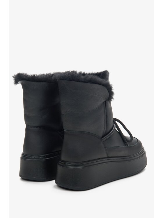 Estro Estro Μπότες Χιονιού ER00114224 Μαύρο