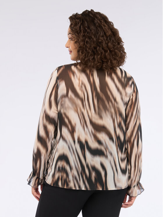 Fiorella Rubino Fiorella Rubino Blusa 2036T002418N0R2 Marrone Regular Fit