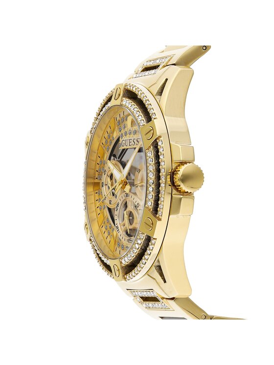 Guess Guess Часовник King GW0497G2 Златист