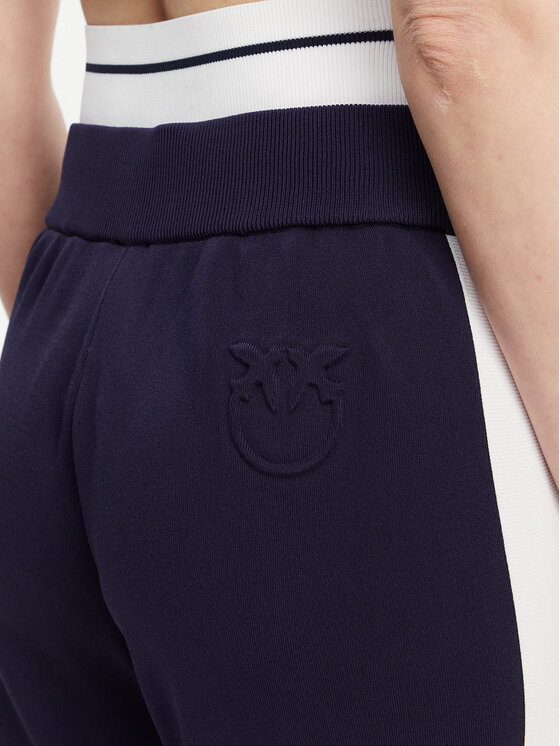 PINKO PINKO Pantaloni trening Marsicano 104888 A2FQ Bleumarin Regular Fit