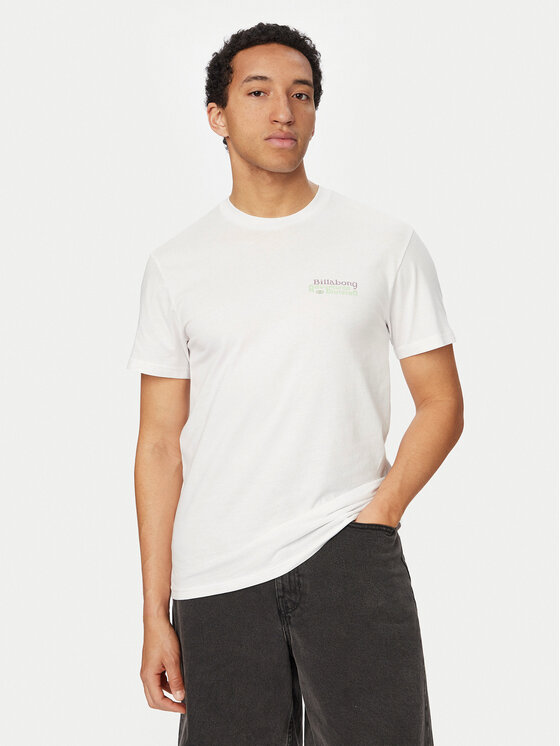 Billabong Billabong Tričko Fauna EBYZT00499 Biela Regular Fit