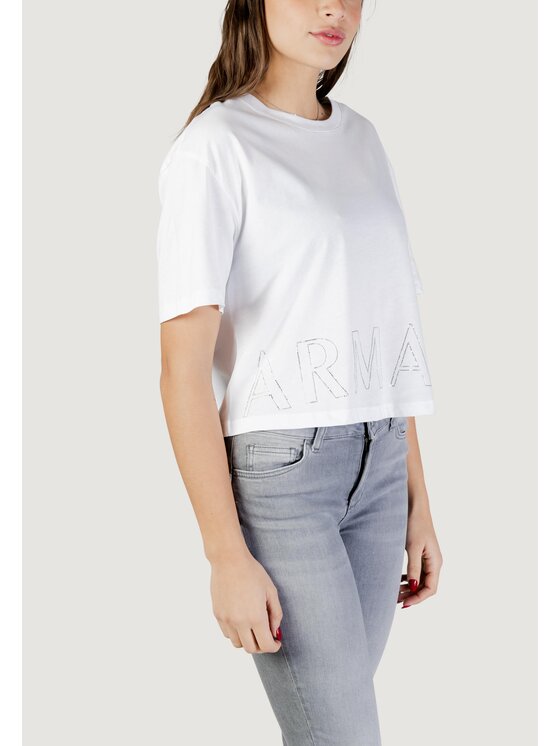 Armani Exchange Armani Exchange T-shirt XW001709 AF17172 Bianco Casual Fit