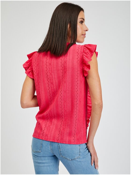 Orsay Orsay T-Shirt 155066324000__XS Czarny Regular Fit