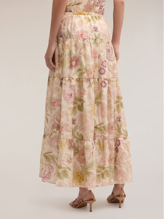 Motivi Motivi Gonna midi 1105W100679N0V1 Rosa A-Line Fit