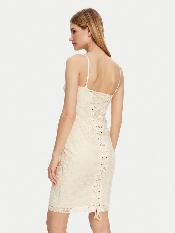 Guess Guess Kokteilikleit W5GK0N KCVJ0 Beež Regular Fit