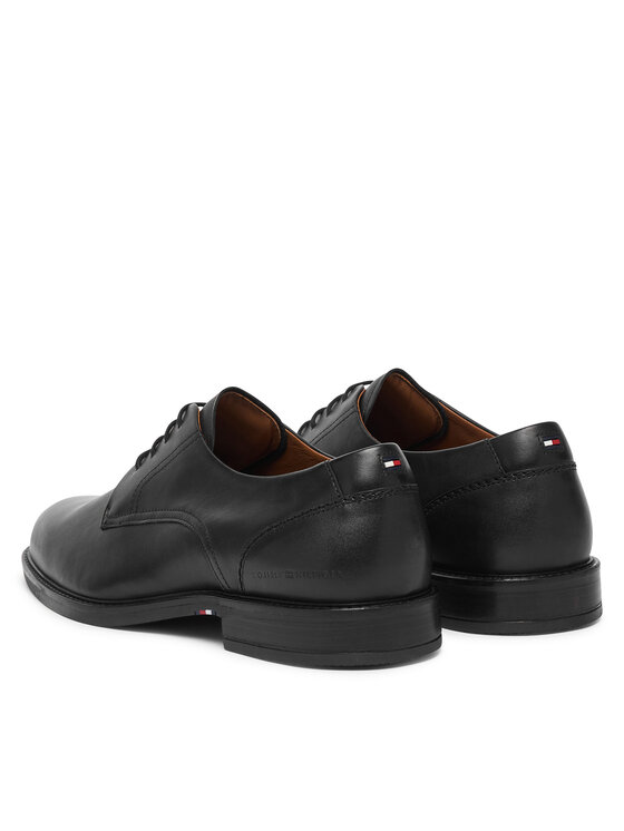 Tommy Hilfiger Tommy Hilfiger Oxfordy Corporate Dressy Lth FM0FM06023 Czarny