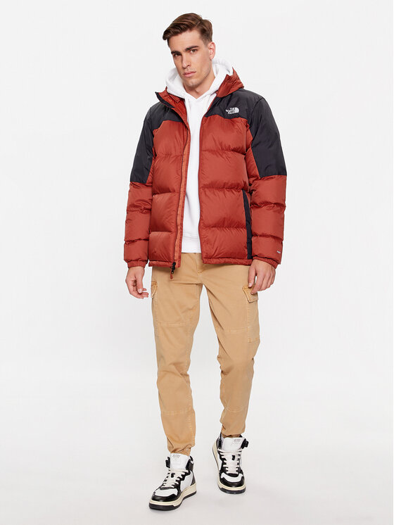 The North Face The North Face Пухено яке Diablo NF0A4M9L Кафяв Regular Fit