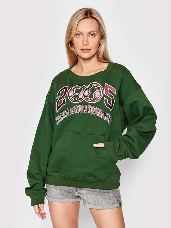 Felpa Unisex Wst Verde Regular Fit