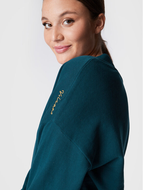 Felpa B-Kabi L01124-W23 Verde Oversize