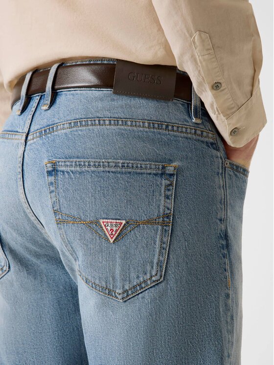 Guess Guess Jeansy 182427 Niebieski Regular Fit