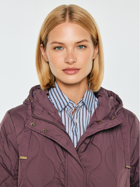 BIG STAR BIG STAR Kurtka zimowa WINTERA Bordowy Basic Fit