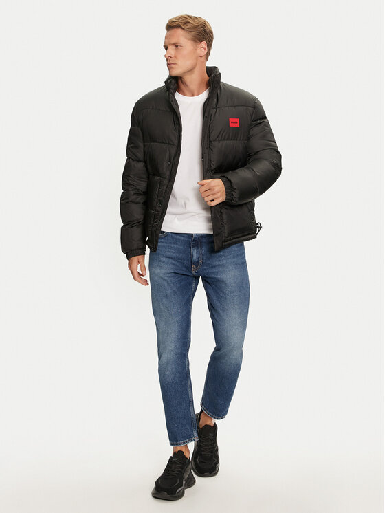 HUGO HUGO Žieminė striukė Balto2411 50505904 Juoda Slim Fit