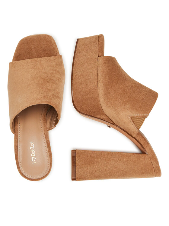 DeeZee DeeZee Pantoletten F7979-1 Beige