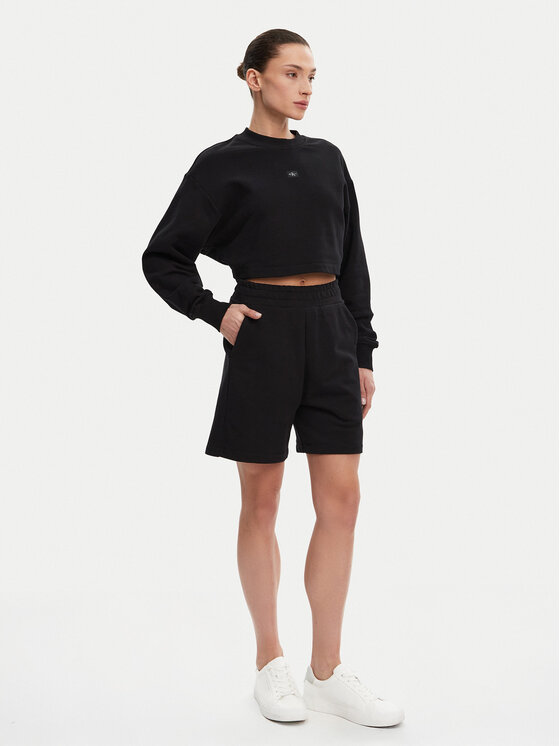 Calvin Klein Jeans Calvin Klein Jeans Szorty sportowe J20J225221 Czarny Relaxed Fit