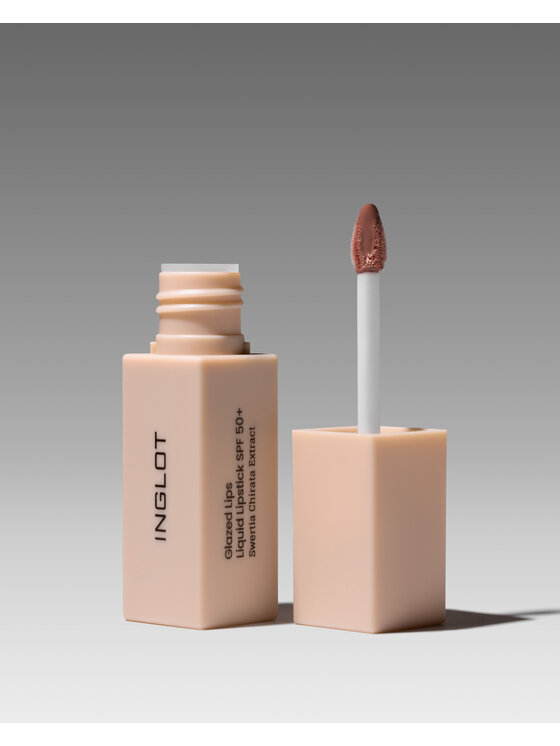 INGLOT INGLOT Glazed Lips SPF 50+ Pomadka Hazelnut Mousse 87