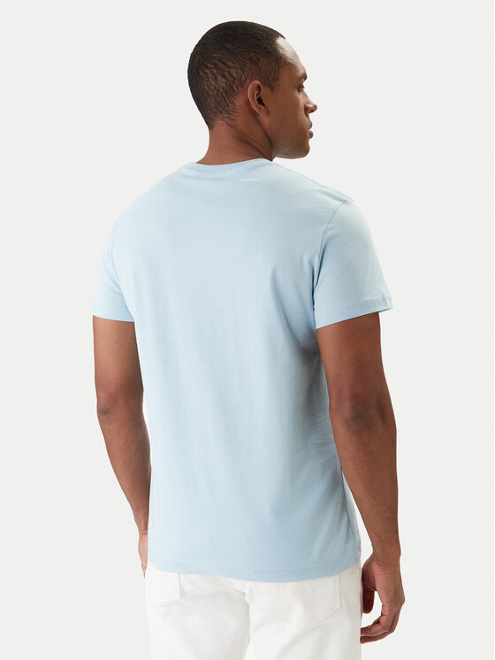 Versace Jeans Couture Versace Jeans Couture T-Shirt 80GAHE02 CJ00E Modrá Regular Fit