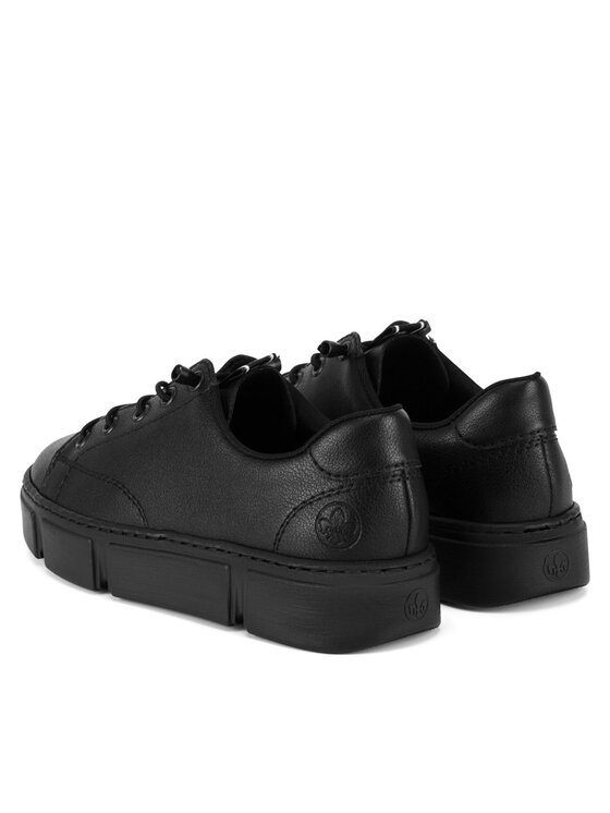 Rieker Rieker Pusbačiai N5903-00 Juoda