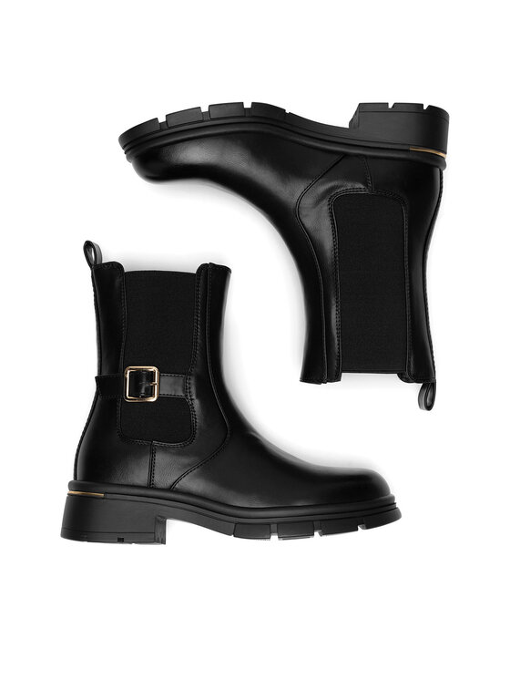 Jenny Fairy Jenny Fairy Klassische Stiefeletten HY60187-2 Schwarz