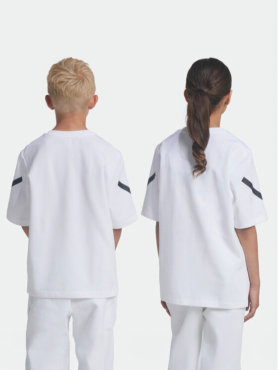 adidas adidas Футболка Z.N.E. JJ4144 Білий Loose Fit