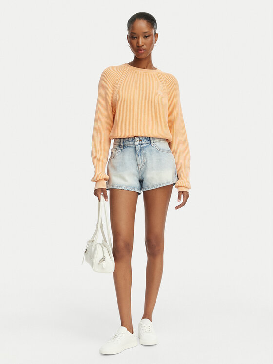 HUGO HUGO Pullover Slipery 50554206 Hellorange Regular Fit