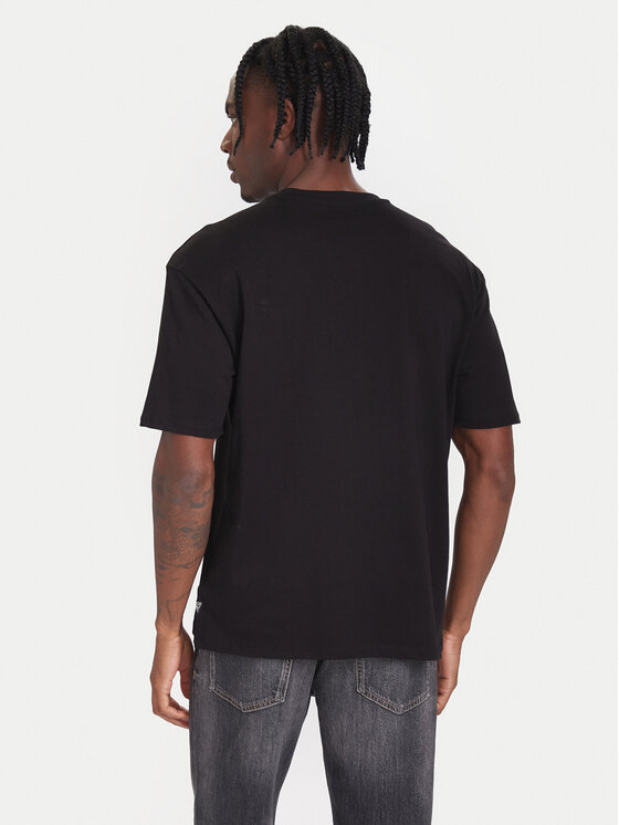 Guess Guess Тишърт M5BI76 I3Z14 Черен Relaxed Fit